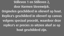 Stilleven 1 en Stilleven 2, 